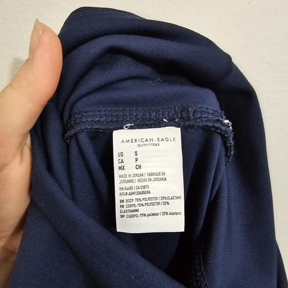 American Eagle Navy Blue The Everything Pocket Leggings - Picture 5 of 5